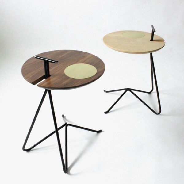 Modern Multi-Function Side Tables with Integrated Technology Station